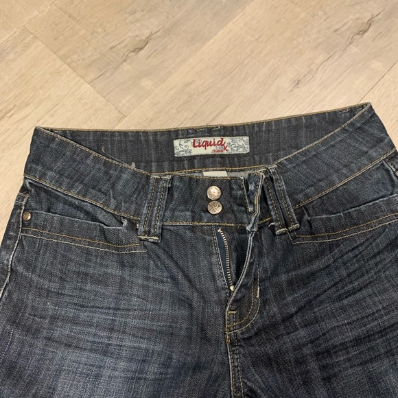 Liquid Capris dark denim - Picture 4 of 5